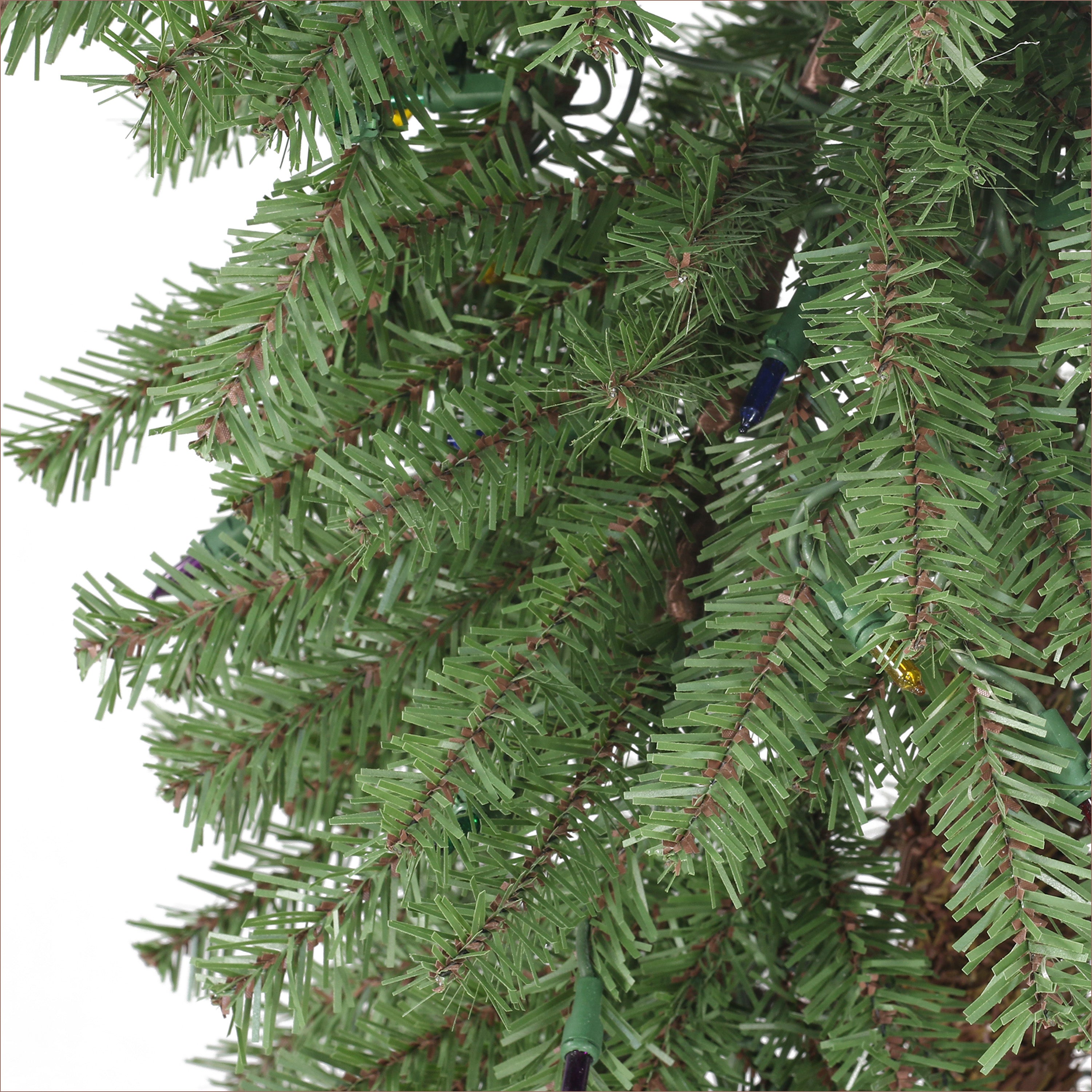 7ft Pre-Lit Alpine Tree